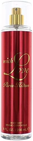 Paris Hilton With Love for Women Body Spray, clear, 8 Fl Oz