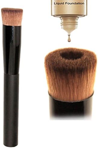 Krainbow New Pro Makeup Brush Multipurpose Liquid Face Blush Brush Foundation Cosmetic Makeup Tools (A)