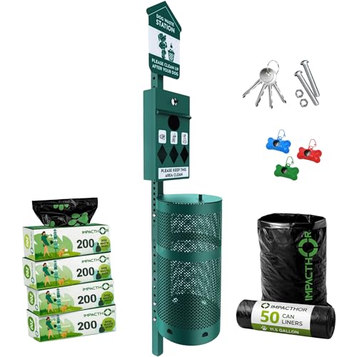 Impacthor Outdoor Dog Waste Station