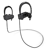 OUCOMI In Ear Bluetooth Headphones with Microphone Black