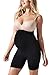 Maternity Belly Support Activewear Biker Shorts Athletic Pregnancy Girlshorts (Deepest Black, Medium)