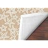 Liora Manne Capri Coastal Starfish Neutral Indoor/Outdoor Rug, 1'8" x 2'6"