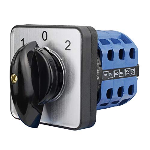 Electrical Buddy CA10 Panel Mounting 3-P 3-Phase Rotary Cam Changeover Switch - Thumbnail 4