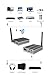 TP-WIRELESS 2.4GHz Long Range Digital Wireless HDCD Audio Adapter Music for Subwoofer and Active Speaker (3000ft 1 Transmitter and 1 Receiver)thumb 2