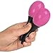 Add Life To The Party! 12 Two Toned Neon and Black Maracas, Colorful Party Favors, Noisemaker Birthday Party Supplies, 4