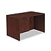 Alera Valencia Series 48 by 30 by 29-1/2-Inch Desk Shell, Rectangular Top, Mahogany