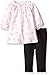 Rene Rofe Baby Girls' Dress and Legging 2 Piece Set, Bunny Pink, 0-3 Months