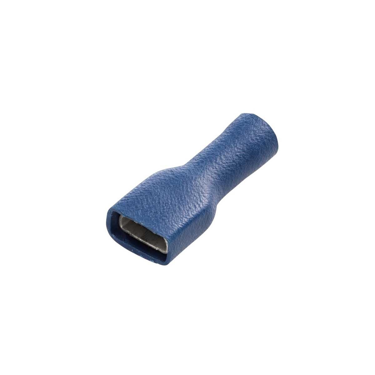 HELLA 8KW 708 374-812 Cable Connector - with dust cover - Blue - from: 1.5mm² - to: 2.5mm² - Blade Terminal Sleeve - 6,3 x 0,8 - Kit - Quantity: 8