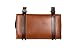 Rear Saddle Bicycle Bag Classic. Bike Pannier. Cycling Storage. Vintage Style. Simil Leather. Color: Honey/Brown. 100% Made in Italythumb 2