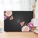 iLeadon MacBook 12 inch Case Model A1534 Protective Hard Case Soft Touch Ultra Thin Shell Cover+Keyboard Cover for MacBook 12 Inch with Retina Display,Peony Flower