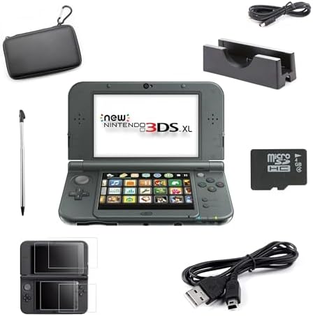 Amazon.com: Nintendo New 3DS XL, Red Premium Bundle (Renewed
