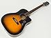 Epiphone Robot AJ-220SCE Acoustic Electric Guitar with Tuning Lite System, Vintage Sunburst