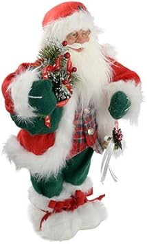 Data Di Nascita Di Babbo Natale.Werchristmas Pupazzo Di Babbo Natale 18inch Amazon It Casa E Cucina