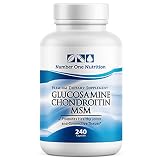 Number One Nutrition Glucosamine and Chondroitin and MSM, 240 count