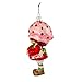 Kurt S. Adler 5-Inch Glass Strawberry Shortcake Ornament