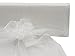 BalsaCircle 54-Inch x 40 Yards White Sheer Organza Fabric by The Bolt - Wedding Party DIY Sewing Craft Draping Supplies