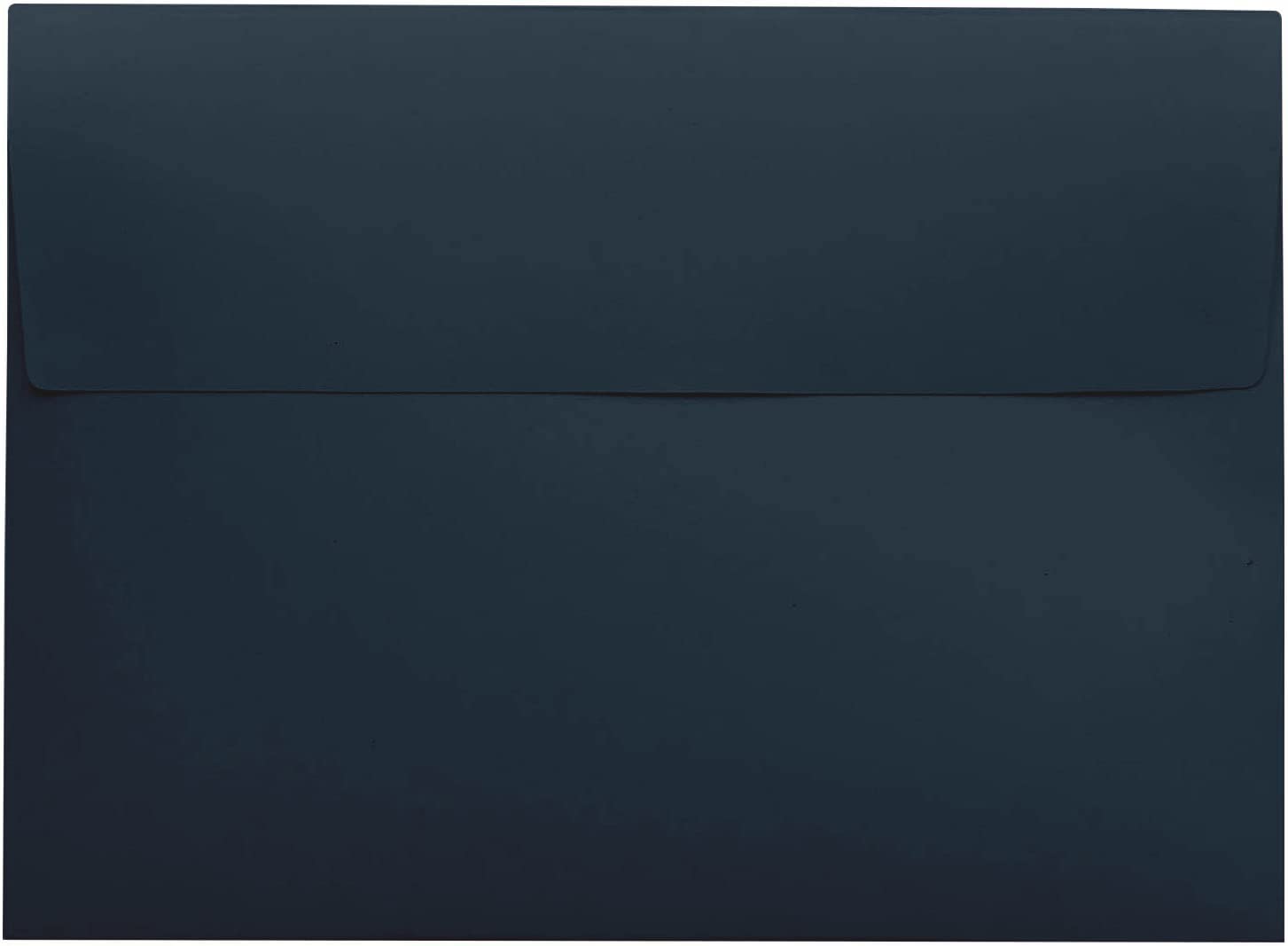 Darling Souvenir A1 Navy-Blue Invitation Envelopes (3 5/8 x 5 1/8) Straight-Flap 80 LBS Perfect for Invitations, Greeting Cards, RSVP, Photo, Wedding, Letters -Pack & Colors Available