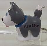 ALASKA POOPING HUSKY Squeeze Me Key Chain