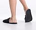 Pembrook Men's Slippers with Memory Foam - Navy - L/XL (10-12) - Fuzzy Polar Fleece with non skid sole - Great Plush Slip On House Slippers for adults, men, boys