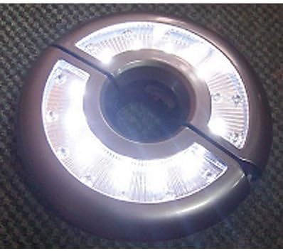 Campex c362466, Lamp for Parasol Men, Grey, 26 LED