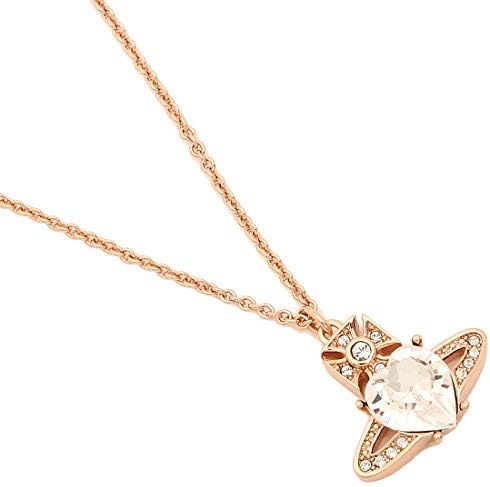 [ヴィヴィアンウエストウッド]ネックレス アクセサリー レディース VIVIENNE WESTWOOD 63020047 G112 ピンクゴールド クリスタル [並行輸入品]