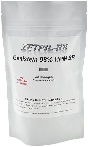 Zetpil Genistein 98% HPM SR Suppositories, 30 Count