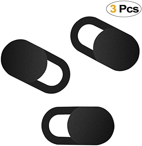 Laptop Webcam Cover [3 Pcs], Valefod Ultra Slim Advanced Web Camera Cover Slider for Computer, PC, Laptop, Macbook, iPad, Tablet, iPhone, Smart Phone, Surface Pro, Protect Your Privacy and Security