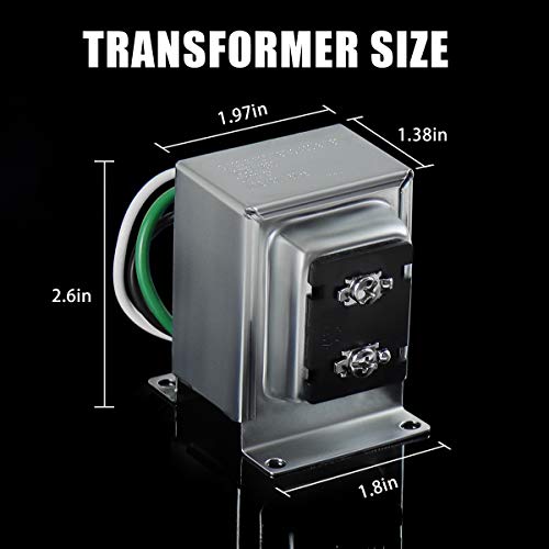 Funmit Doorbell Transformer 16V 30VA Compatible with Compatible with