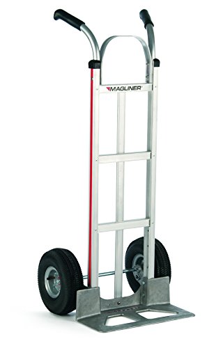 Magliner HMK216UA4 Aluminum Hand Truck, Double Grip Handle, 18