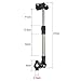 LSHCX Stretchable Baby Pram Stroller Chair Umbrella Bar Holder Mount Stand, Bicycle Umbrella Holder Clip Clamp