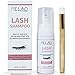 Eyelash Extension Shampoo - Eyelid Eyelash Foaming Cleanser - Best Eyelash Wash and lash bath for Extensions and Natural Lashes - Mascara Remover - Paraben and Sulfate Free - Professional and Self Use