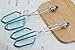 HINMAY Kitchen Scissor Tongs 11-Inch Heavy Duty Stainless Steel Scissor Cooking Tongs