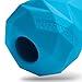 Ruffwear, Gnawt-a-Cone - Durable Treat Dispensing Toy for Dogs, Made from Natural Latex Rubber, Metolius Blue