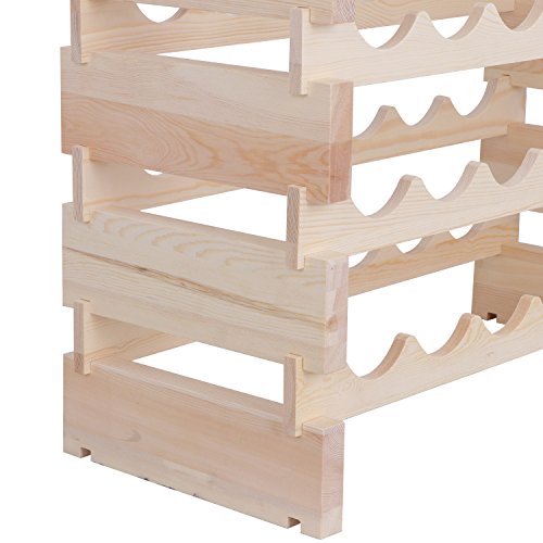 3 Smartxchoices+Stackable+Standing+Wobble+Free+Six+Tier