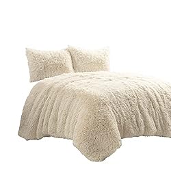 Lush Decor Emma Soft Fluffy Faux Fur Oversized