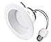 Cree-TW Series 6 in. 65W Equivalent, (12.5 watts), Soft White (2700K) LED Retrofit Recessed Downlight
