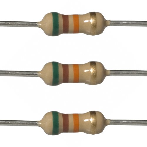 E-Projects 100EP51451K0 51k Ohm Resistors, 1/4 W, 5% (Pack of 100)