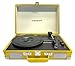 Crosley CR8005D-SU Cruiser Deluxe Bluetooth Sulphur Portable 3-Speed Turntablethumb 4