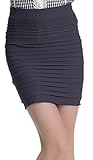 Simplicity Women's Sexy Slip-On Mini Pencil Skirt