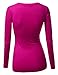 Doublju Fitted Round Neck T-Shirt Top (Plus size available)