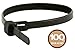 Monoprice Releasable cable tie 6 inch 50LBS, 100pcs/Pack - Black primary