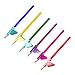 Mlife Pencil Grips - Children Pencil Holder Writing Aid Grip Trainer, Ergonomic Training Pen Grip Posture Correction Tool for Kids (Set of 12PCS)