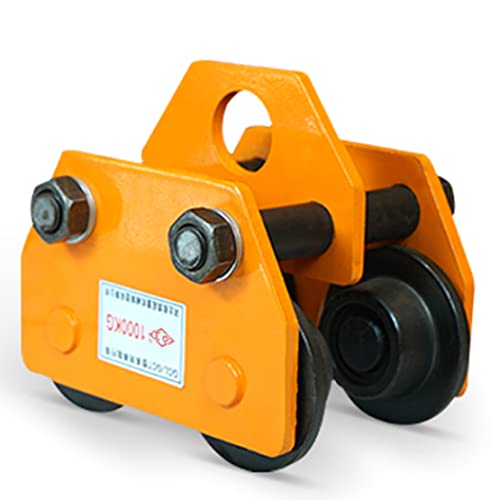 XWZ Heavy Duty Manually Trolley For IBeam Flange, 2 Ton/4409 LBS Load