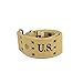 Oleader WW2 U.S. Army M1936 Pistol Belt Weebing Combat Belt with Metal Buckle,Khaki