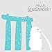 kaikai & ash Toy Storage Bins, Canvas Box Organizer, Kids 13 inch Cube - Singapore