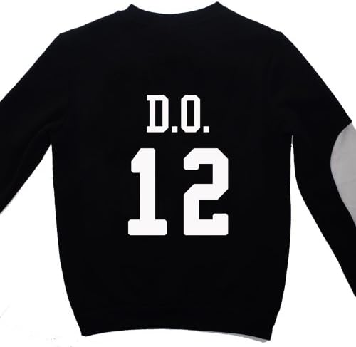 EXO hoodie miracle in December sweater SBS costume with kerchief+glove Black