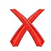 RUNMIND Red Plastic Air Pump Wedge Car Window Doors Emergency Entry Tools