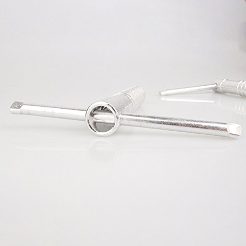 Taloyer Outdoor Aluminium Alloy Screw Tent Nails High Strength Camping Hiking Tent Stakes Drilling Ice Snow Land Screw Shelter Nail - Thumbnail 2