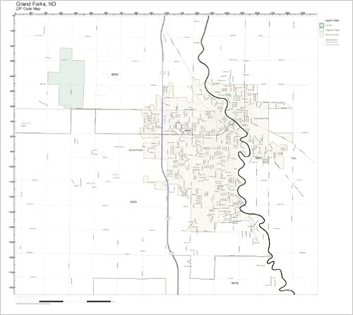 Grand Forks Nd Zip Code Map Zip Code Wall Map Of Grand Forks, Nd Zip Code Map Not Laminated:  Amazon.com: Office Products