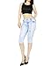 Women Sexy Stretchy Fitted Butt Lifting Design Denim Capri Jeans Collection